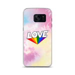 Tie Dye Love Samsung Case