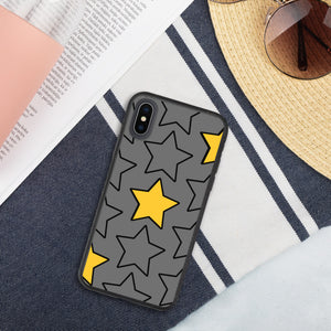 Gold Star Biodegradable phone case